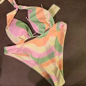 Aurelle bikini top and bottom